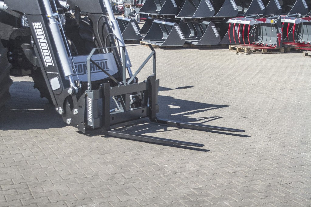 Pallegafler med ramme - 1,6T 1200mm