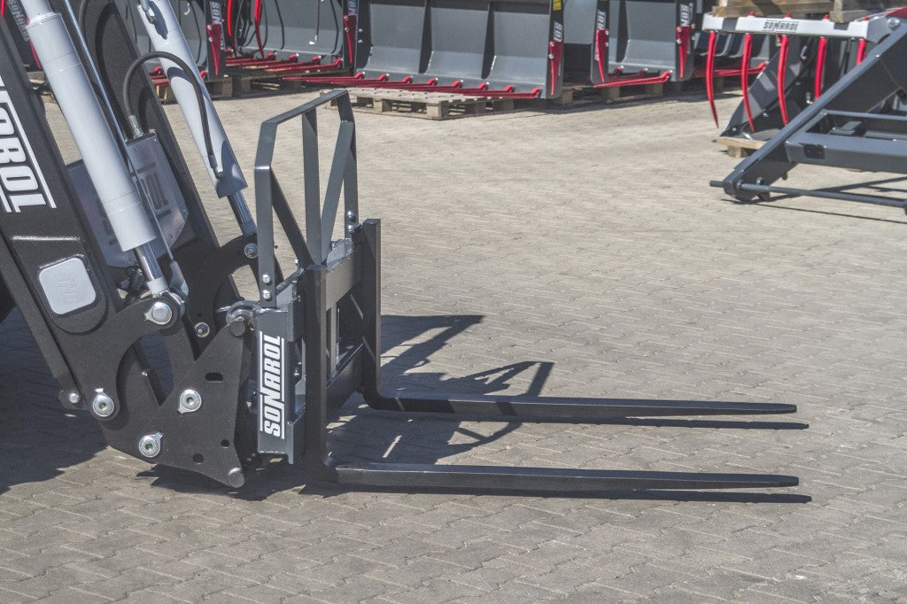 Pallegafler med ramme - 1,6T 1200mm