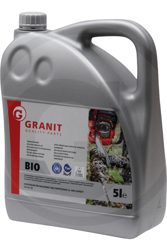 GRANIT Kædesavolie BIO 5 liter fra Granit Quality Parts - AV - Larsen