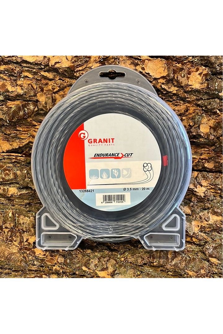 Granit - Trimmertråd 3,5mmx20m fra Granit Quality Parts - AV - Larsen
