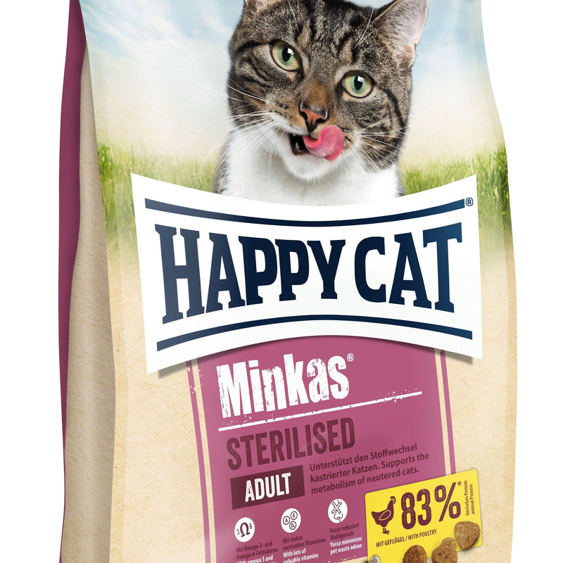 Happy Cat Minkas Sterilised 1 kg fra Happy Dog - AV - Larsen