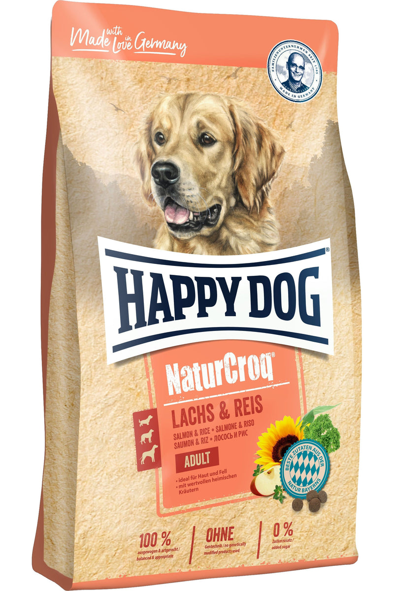 Happy Dog NaturCroq Laks og Ris fra Happy Dog - AV - Larsen