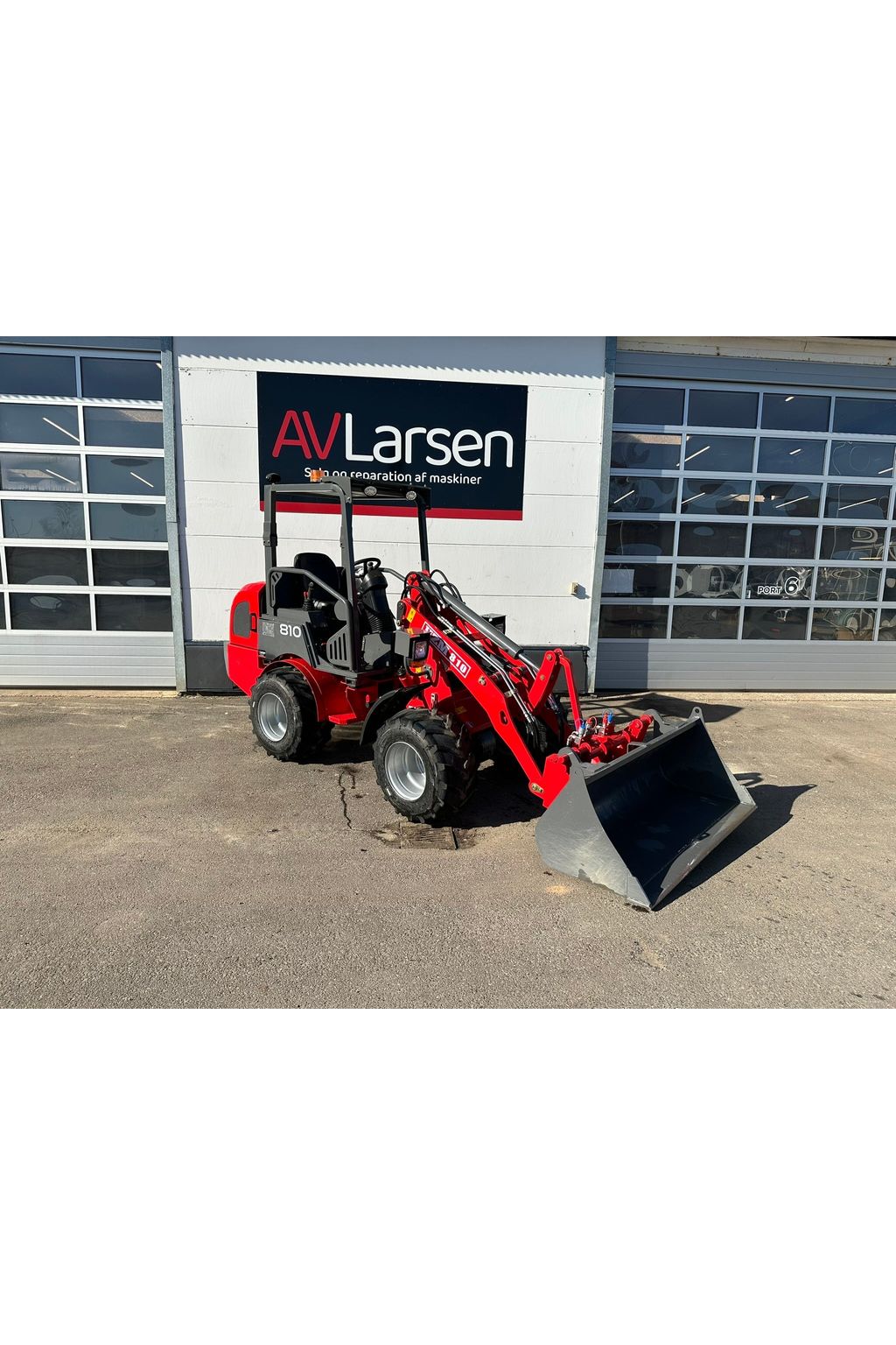 HZM 810 PRO uden kabine fra AV - Larsen - AV - Larsen