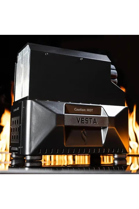INSTAFIRE Vesta Space Heater, Varmeovn og Kogeblus i ét fra INSTAFIRE - AV - Larsen