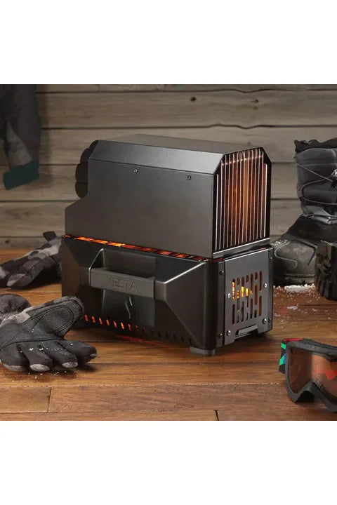 INSTAFIRE Vesta Space Heater, Varmeovn og Kogeblus i ét fra INSTAFIRE - AV - Larsen