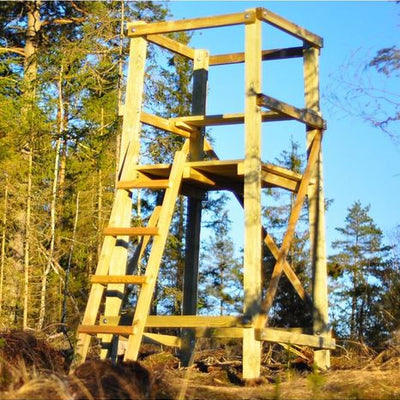 Jagttårn 3 m fra Kellfri - AV - Larsen