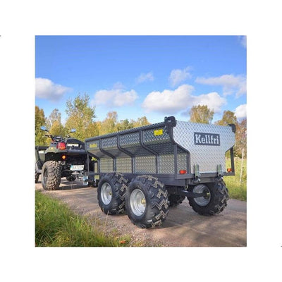 Kellfri - ATV Tipvogn - 1.420 kg med elhydraulisk tipning fra Kellfri - AV - Larsen
