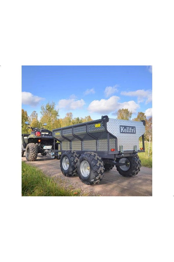 ATV Tipvogn - 1.420 kg med elhydraulisk tipning