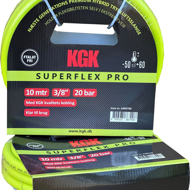 KGK - Slange 10 mtr. 3/8 Superflex Pro fra KGK - AV - Larsen
