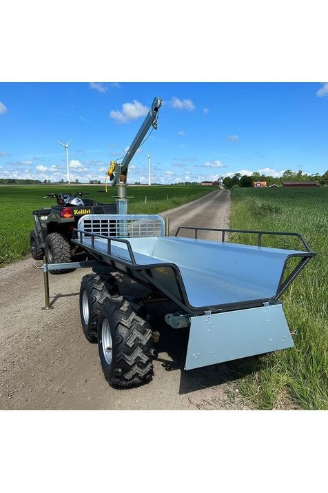 Tip - og skovvogn til ATV PRO, Tower2+ fra Kellfri - AV - Larsen