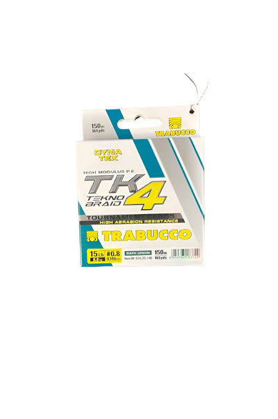 Trabucco DynaTex TK4 Tekno Braid Oliven Grøn 150m / 0,148mm / 6.8kg fra Trabucco - AV - Larsen